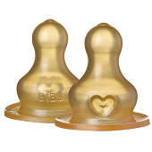 Латексная соска для бутылочки Bibs 2 штуки быстрый поток Bibs 5000070 1